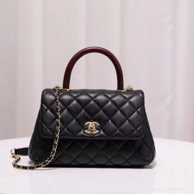 Replica Chanel Coco Handle Red 24*14*10Cm A92990
