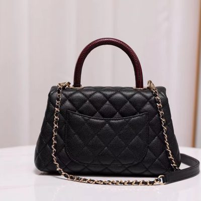 Alternative view of Replica Chanel Coco Handle Red 24*14*10Cm A92990