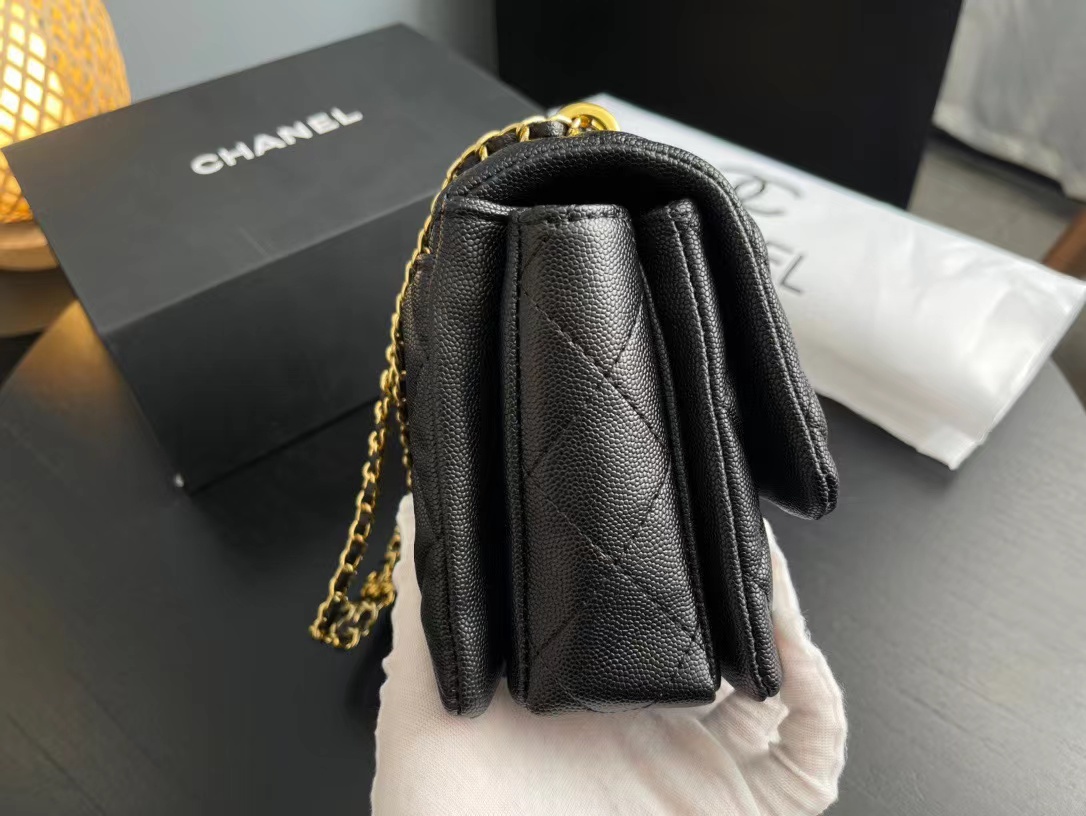 Replica Chanel Cf Mini Black 20Cm A69900 - Image 5