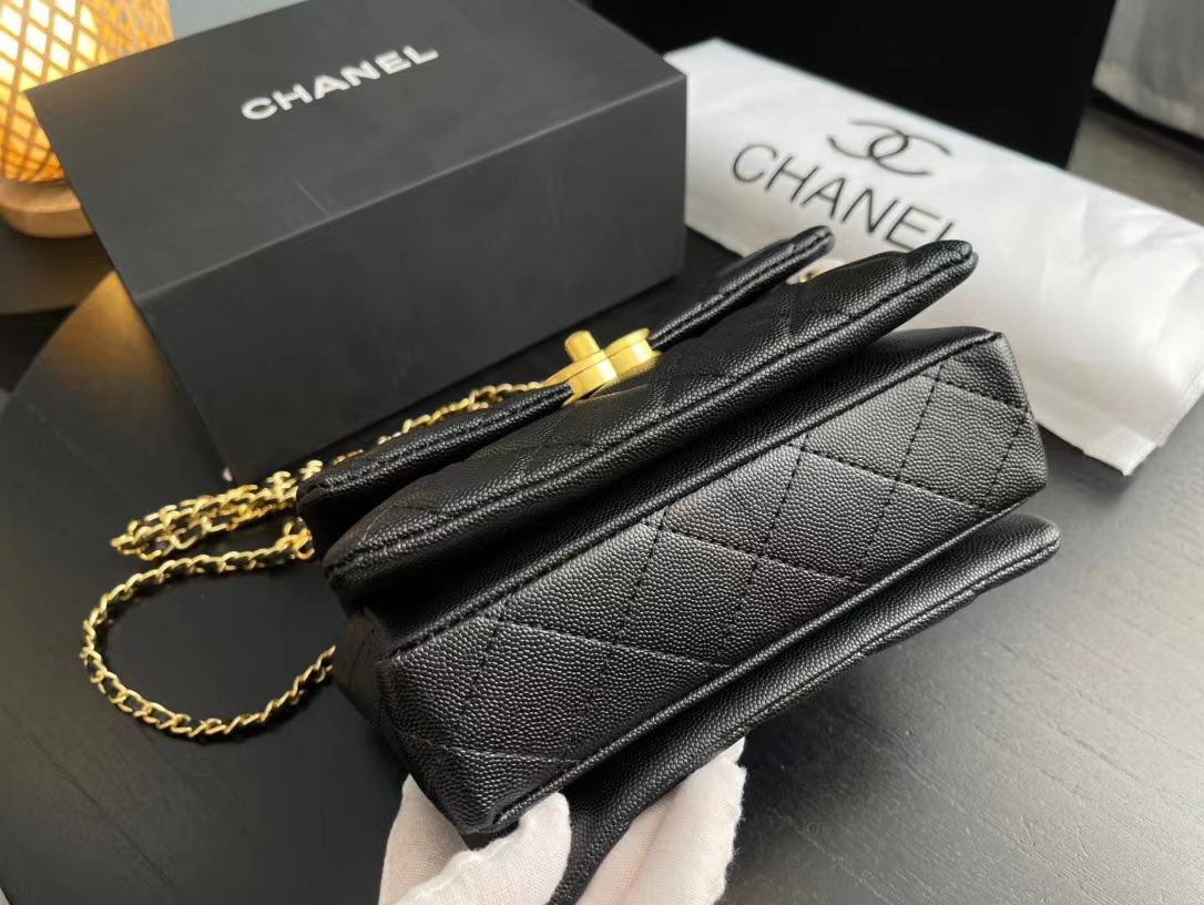 Replica Chanel Cf Mini Black 20Cm A69900 - Image 6