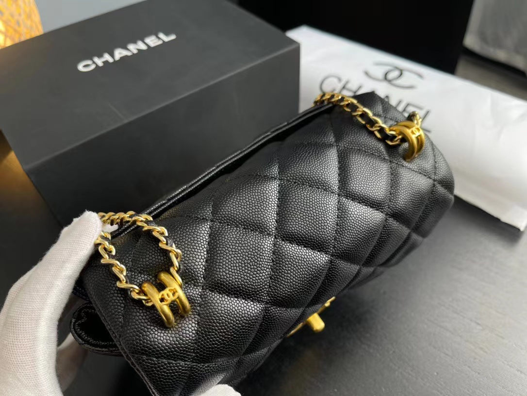 Replica Chanel Cf Mini Black 20Cm A69900 - Image 7