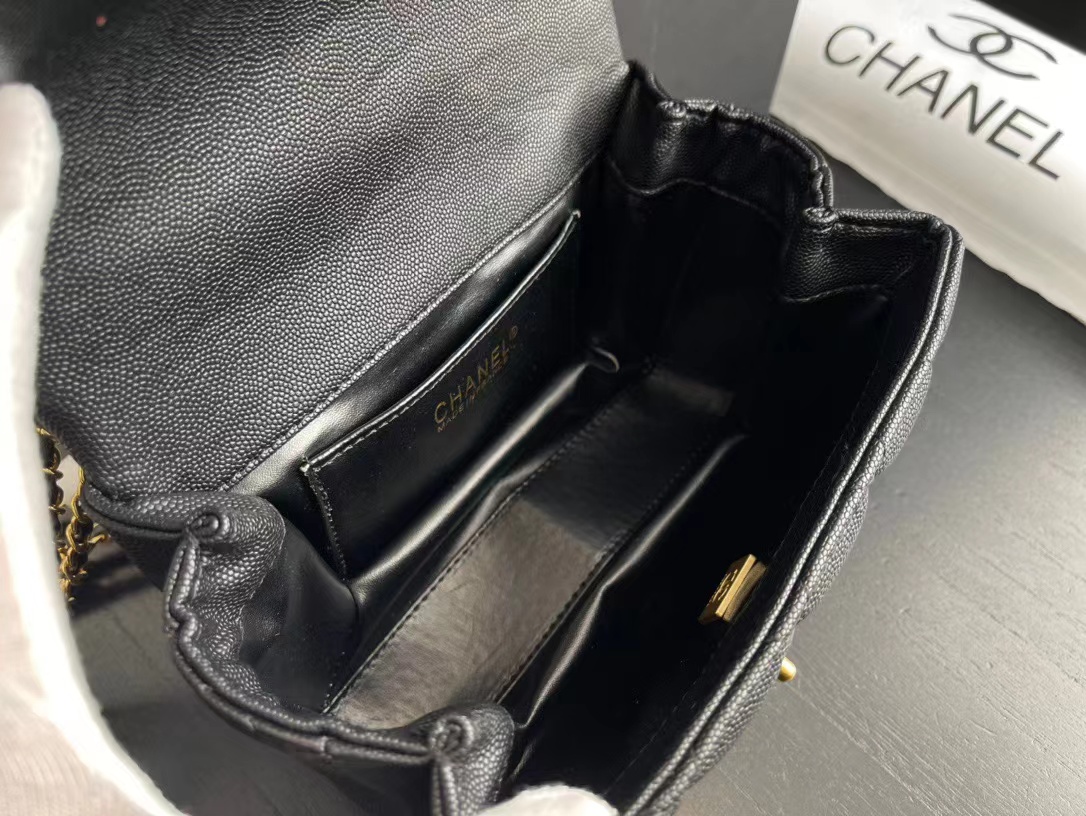 Replica Chanel Cf Mini Black 20Cm A69900 - Image 9