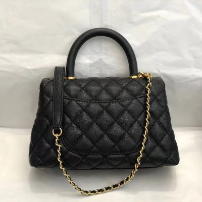 Alternative view of Replica Chanel Coco Handle Black 24*14*10Cm A92990