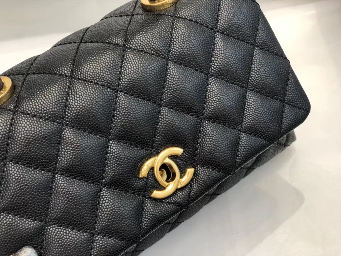 Replica Chanel Coco Handle Black 24*14*10Cm A92990 - Image 4