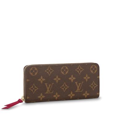 Replica Louis Vuitton Monogram Canvas Clémence Wallet M60742