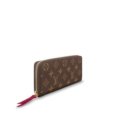 Alternative view of Replica Louis Vuitton Monogram Canvas Clémence Wallet M60742