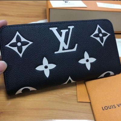 Alternative view of Replica Louis Vuitton Monogram Empreinte Leather Zippy Wallet M80481