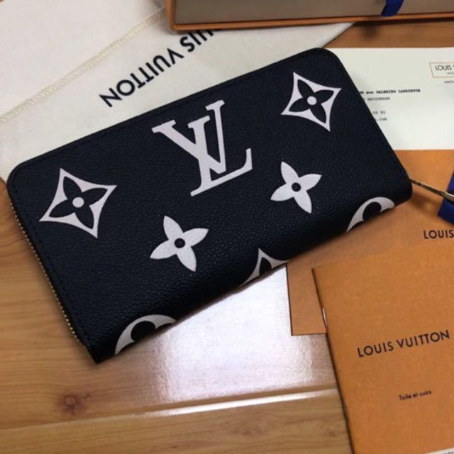 Replica Louis Vuitton Monogram Empreinte Leather Zippy Wallet M80481 - Image 4