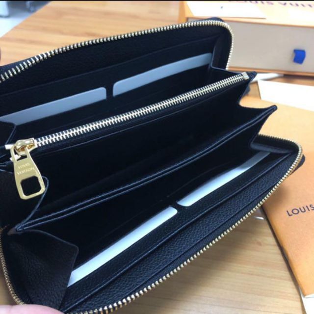 Replica Louis Vuitton Monogram Empreinte Leather Zippy Wallet M80481 - Image 5