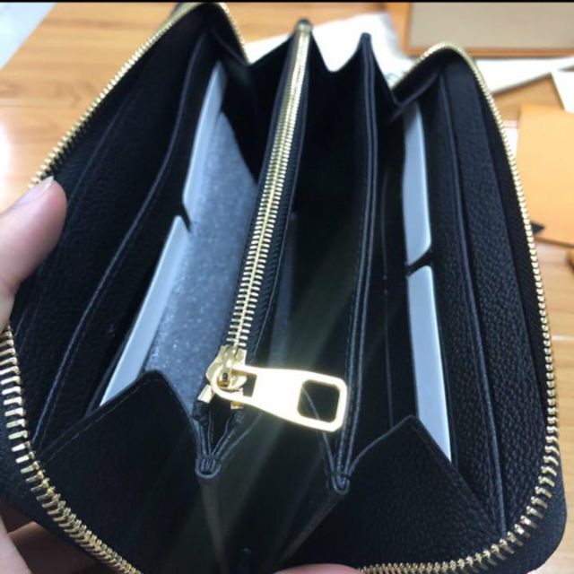 Replica Louis Vuitton Monogram Empreinte Leather Zippy Wallet M80481 - Image 6