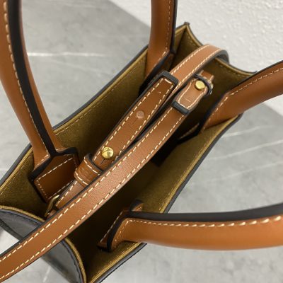 Alternative view of Replica Celine Triomphe Mini Tote Black 194372Bzk.04Lu