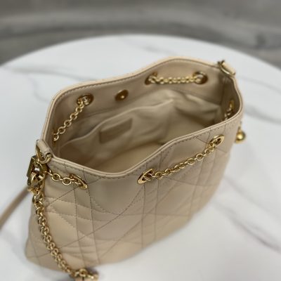 Alternative view of Replica Dior Medium Ammi Bag Sand Pink Supple Macrocannage Lambskin M22566Fbe_M84P