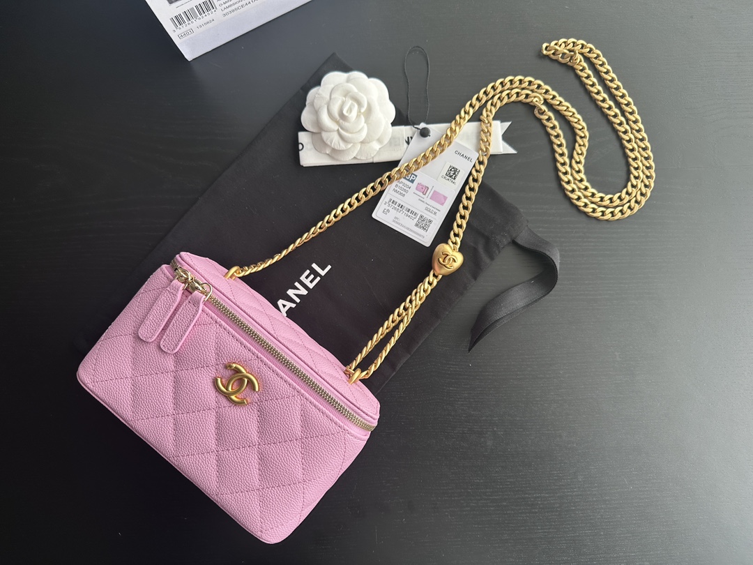 Replica Chanel Classic Wallet On Chain Pink Ap0250 - Image 2