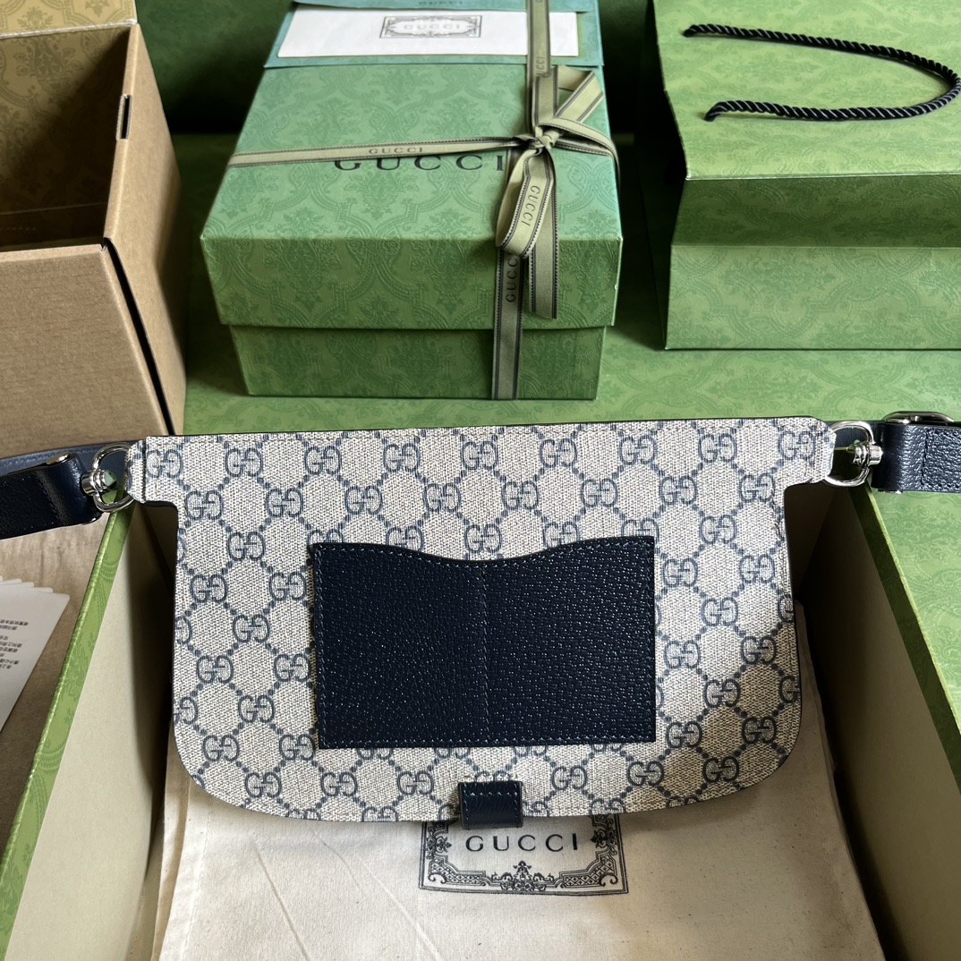 Replica Gucci Blondie Belt Bag Gg Supreme Canvas Grey 718154 - Image 7
