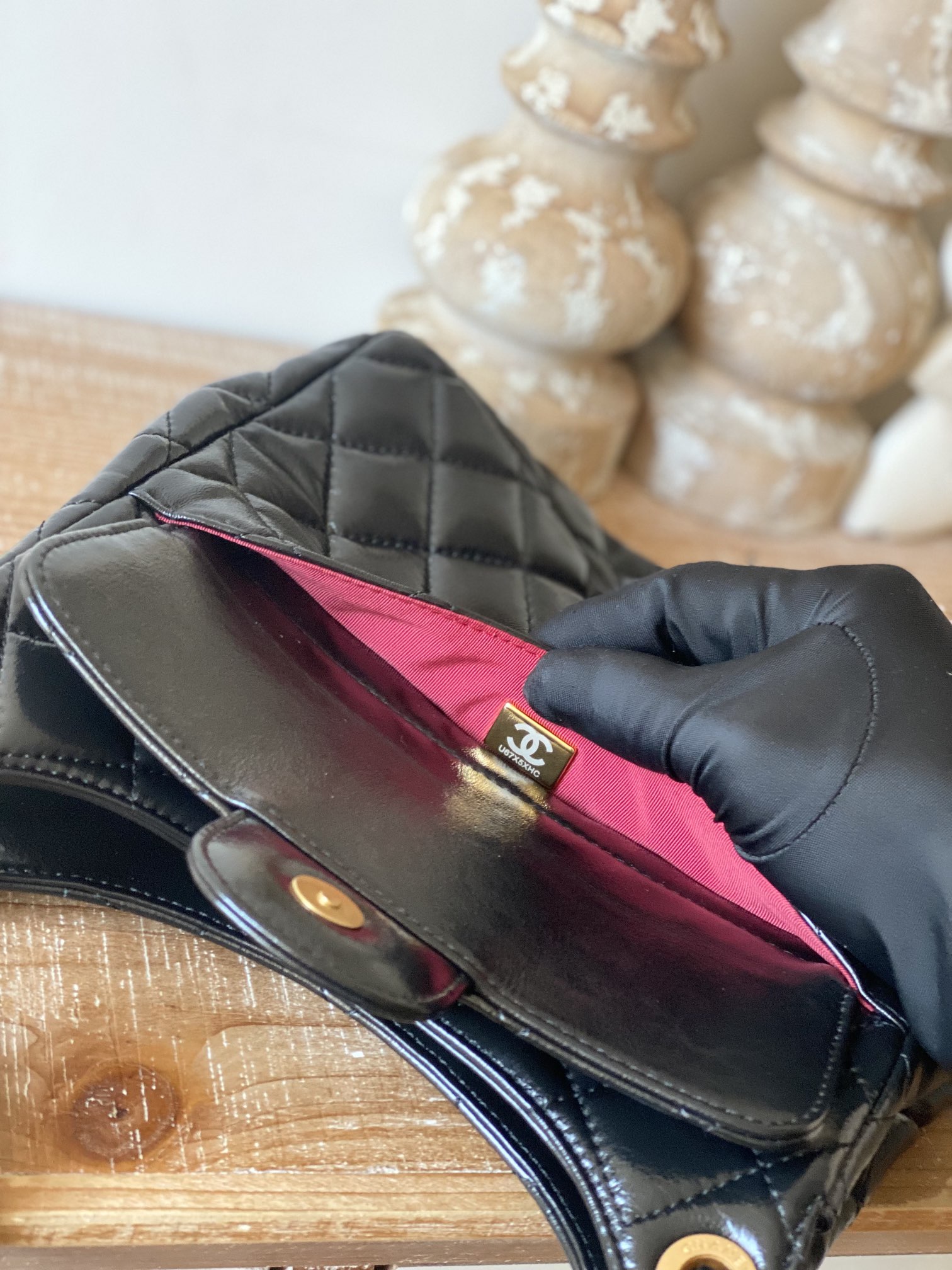 Replica Chanel Cf Mini 3690 Black - Image 7