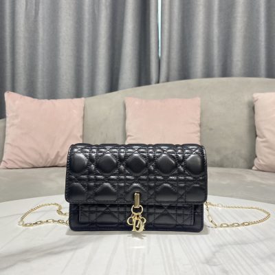 Replica Dior Lady Dior Chain Pouch S0937Onmj_M900