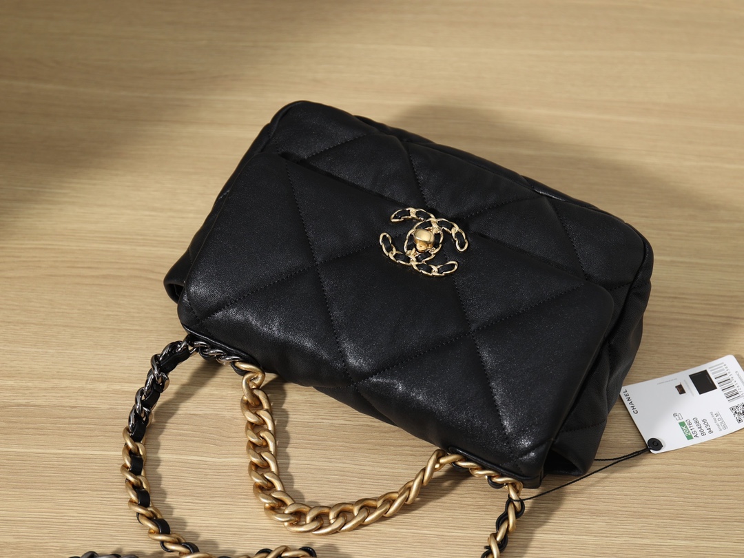 Replica Chanel Cf 19 Black Handbag - Image 2