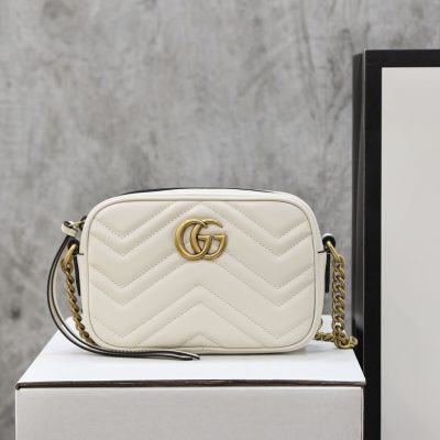 Replica Gucci Gg Marmont Matelasse Mini Bag 448065