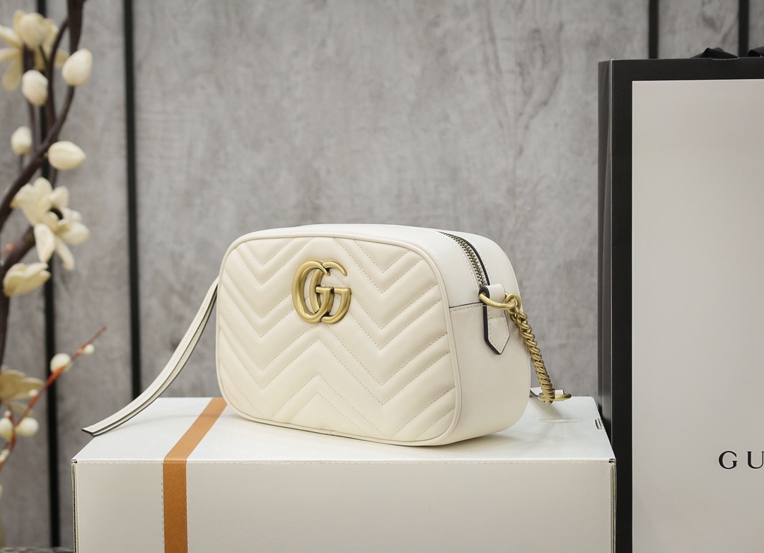 Replica Gucci Gg Marmont Matelasse Shoulder Bag 447632 - Image 9