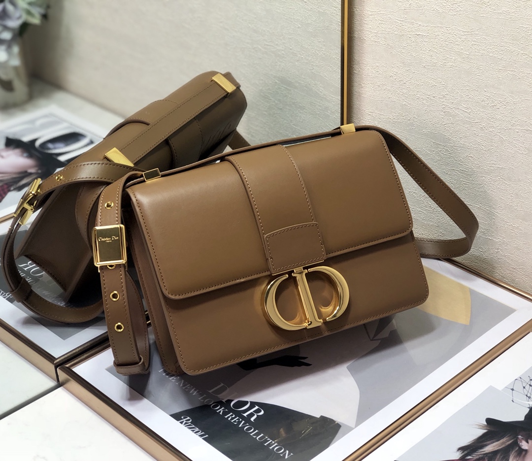 Replica Dior 30 Montaigne Bag Brown - Image 9