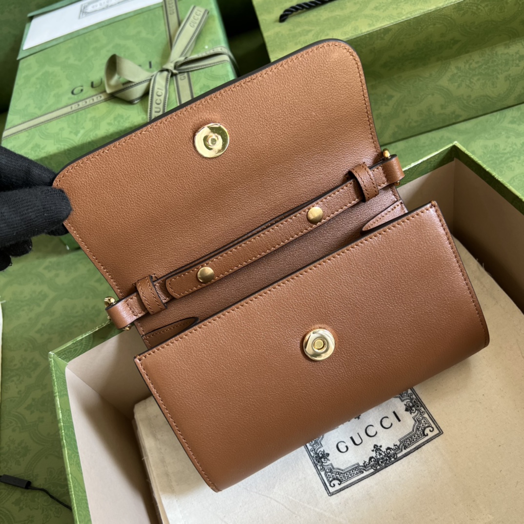 Replica Gucci Gg Small Top Handle Bag With Bamboo 675794 - Image 3
