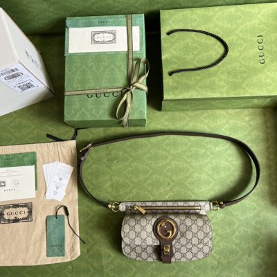 Alternative view of Replica Gucci Blondie Belt Bag Gg Supreme Canvas 718154