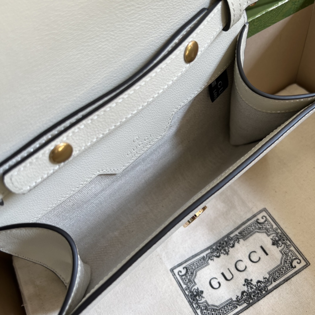 Replica Gucci Gg Small Top Handle Bag With Bamboo 675794 - Image 5