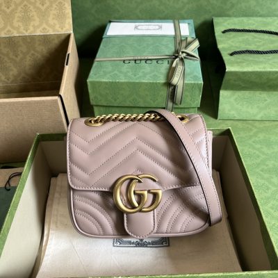 Replica Gucci Marmont Gg Pink 739682