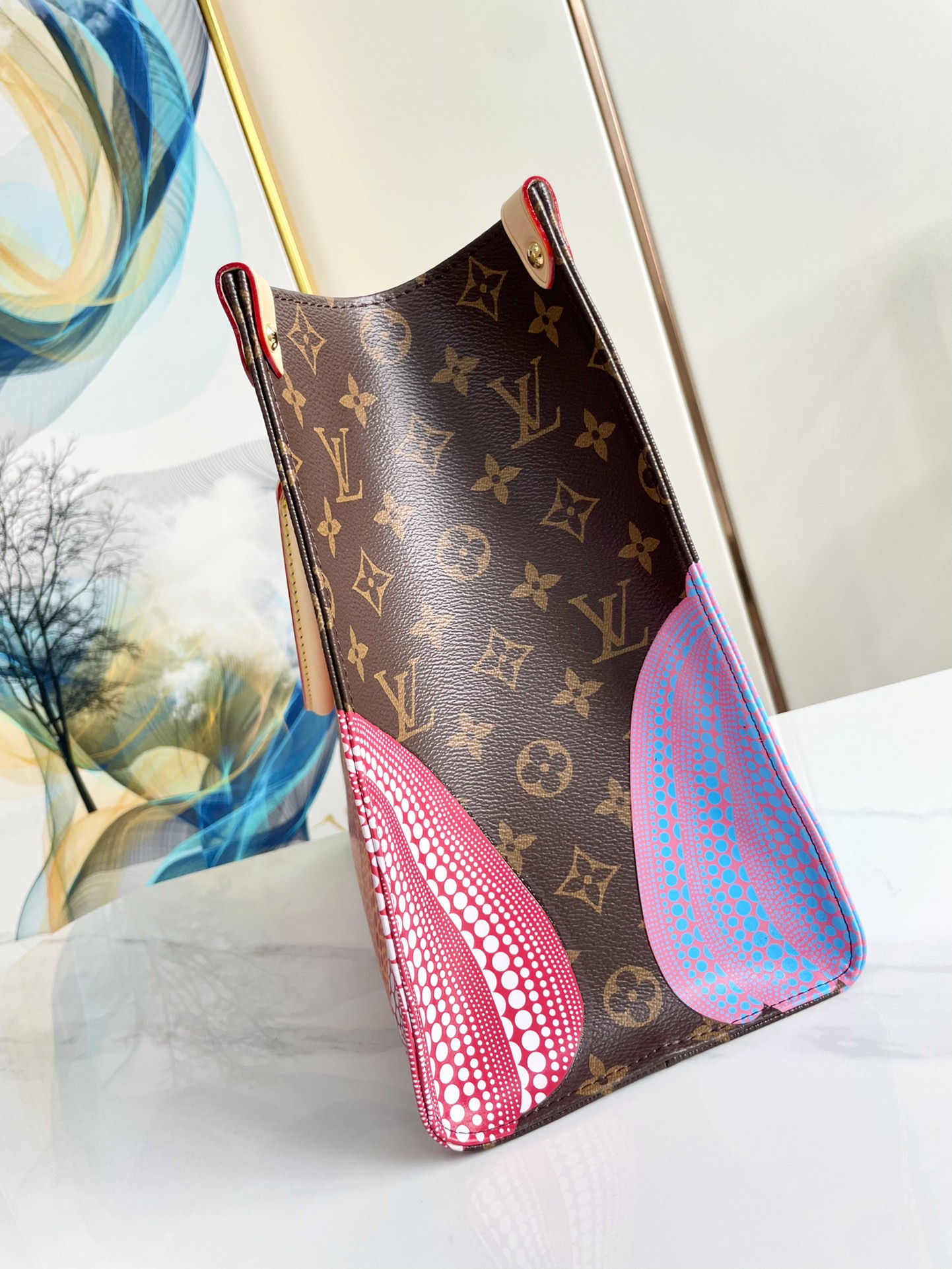 Replica Louis Vuitton Lv X Yk Onthego Mm M46466 - Image 8