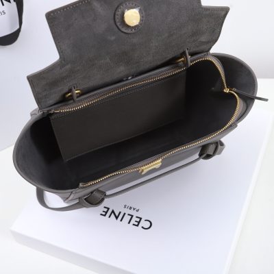 Alternative view of Replica Celine Luggage Handbag In Drummed Calfskin 189023