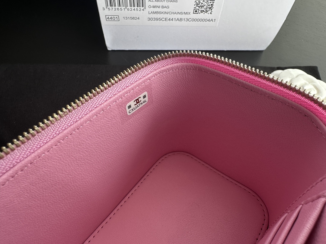 Replica Chanel Classic Wallet On Chain Pink Ap0250 - Image 3