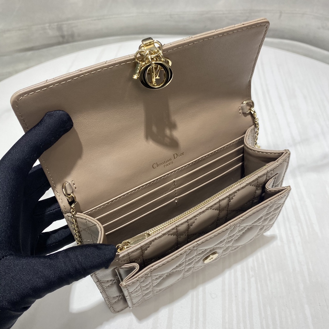Replica Dior Lady Dior Chain Pouch S0937Onmj_M116 - Image 3
