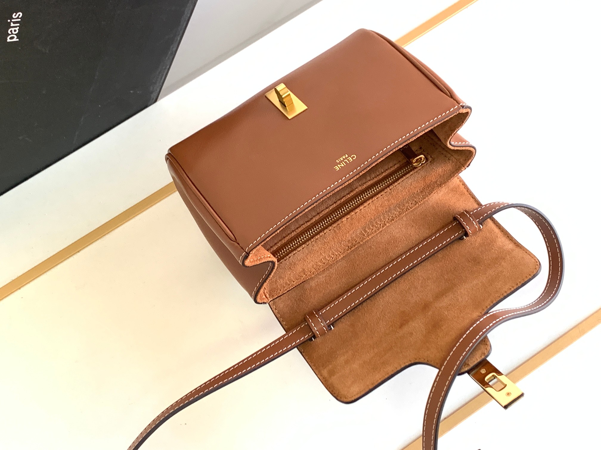 Replica Celine Teen Soft 16 In Smooth Calfskin Safari - Image 3