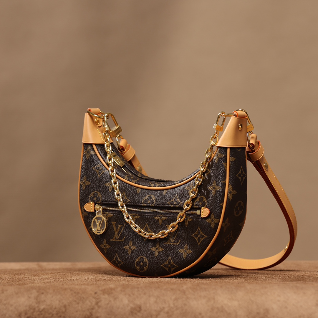 Replica Louis Vuitton Monogram Canvas Loop Bag M81098 - Image 5