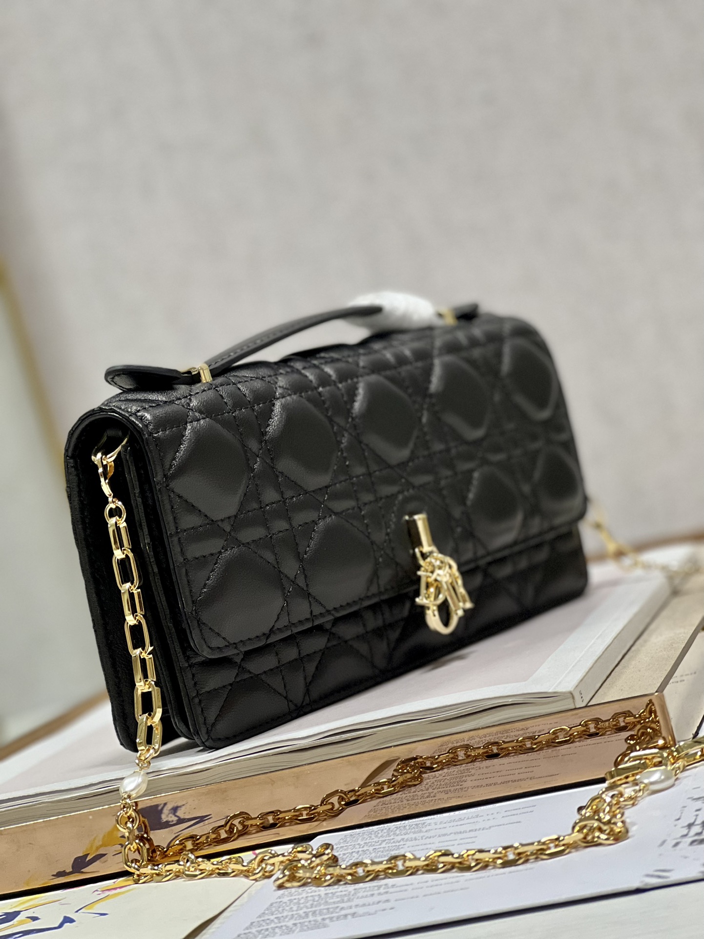 Replica Dior Miss Mini Bag Black Cannage Lambskin S0980Onmj_M900 - Image 8