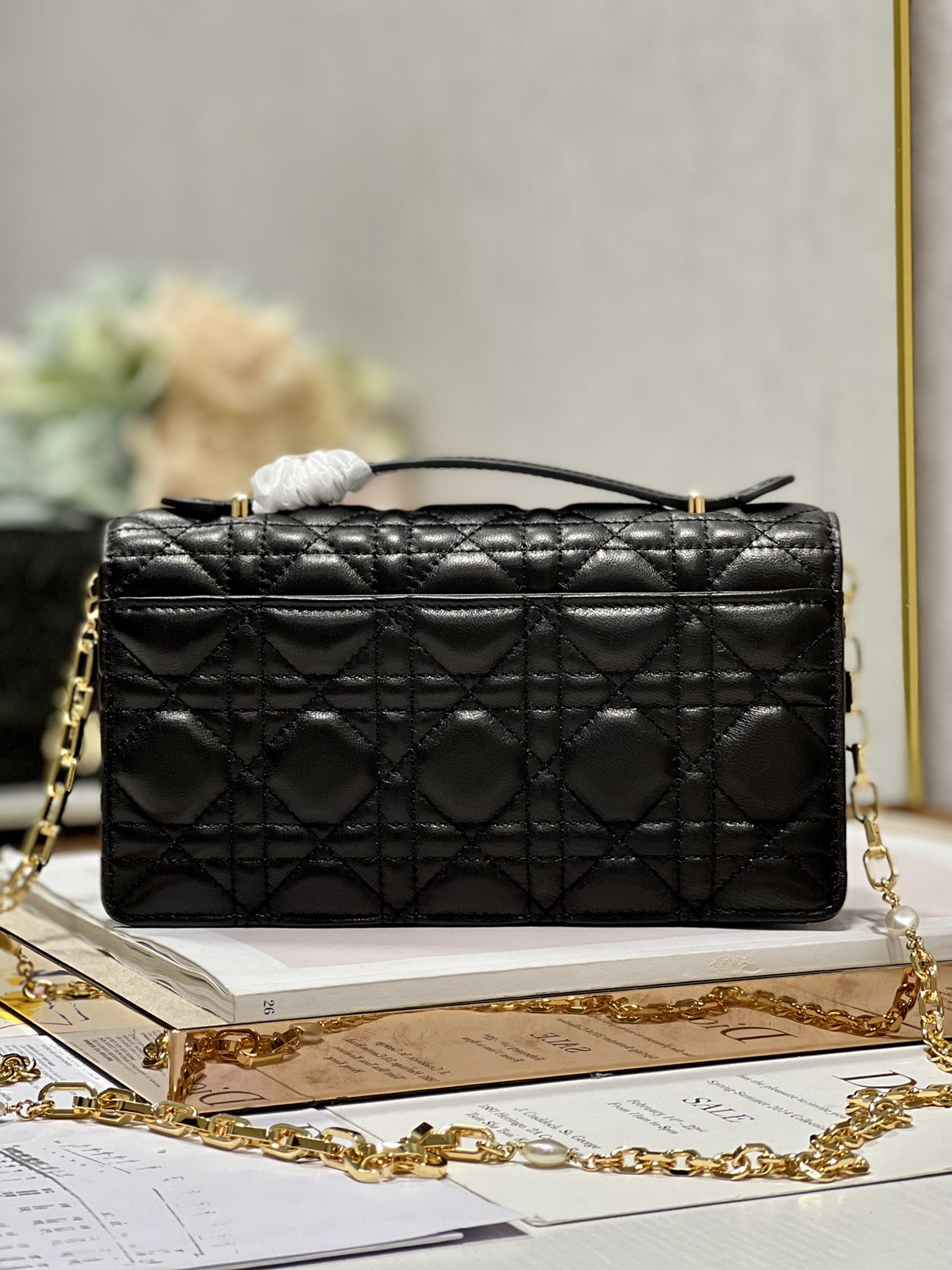 Replica Dior Miss Mini Bag Black Cannage Lambskin S0980Onmj_M900 - Image 5