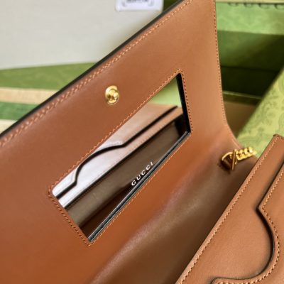 Alternative view of Replica Gucci Gg Matelasse Chain Wallet 723788