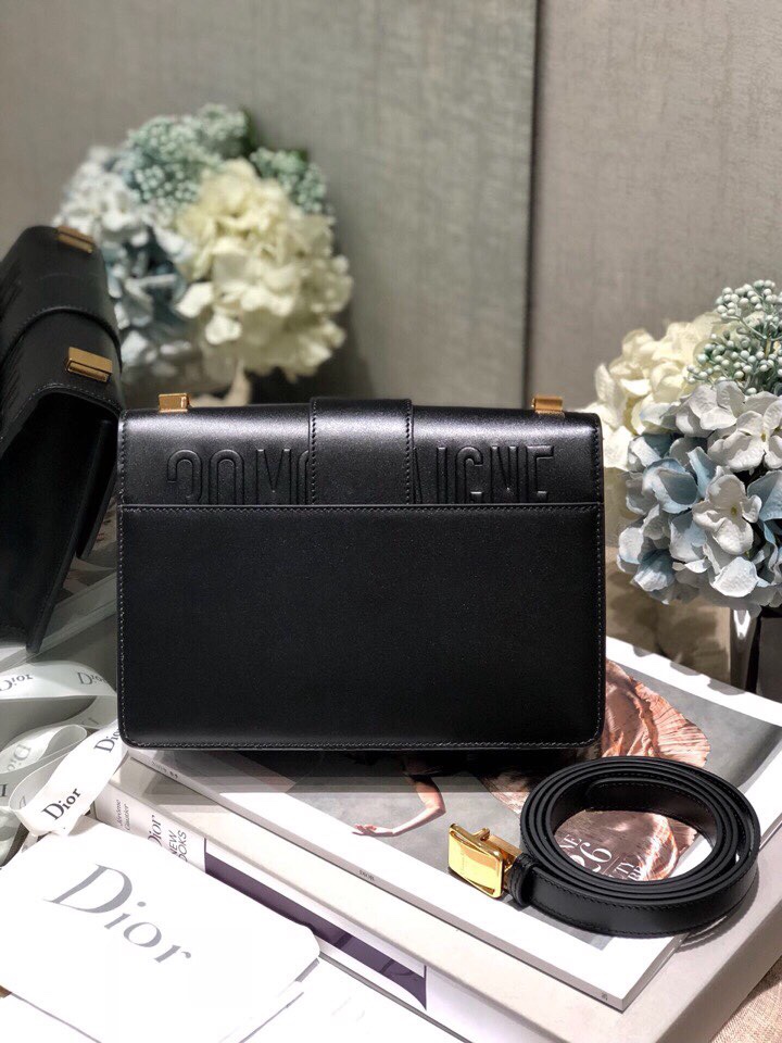 Replica Dior 30 Montaigne Bag Black Box Calfskin M9203Umos_M911 - Image 7