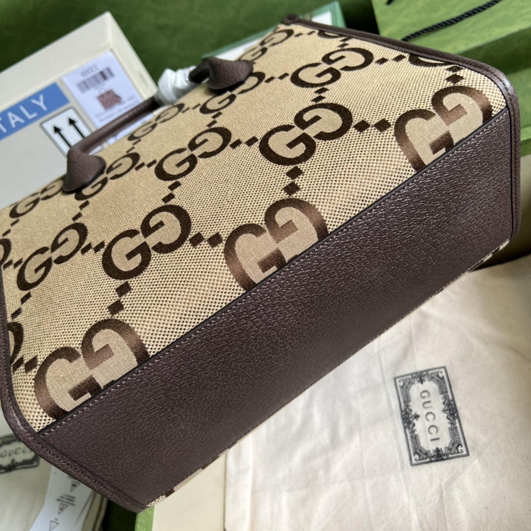 Replica Gucci Jumbo Gg Tote Bag 678839 - Image 9