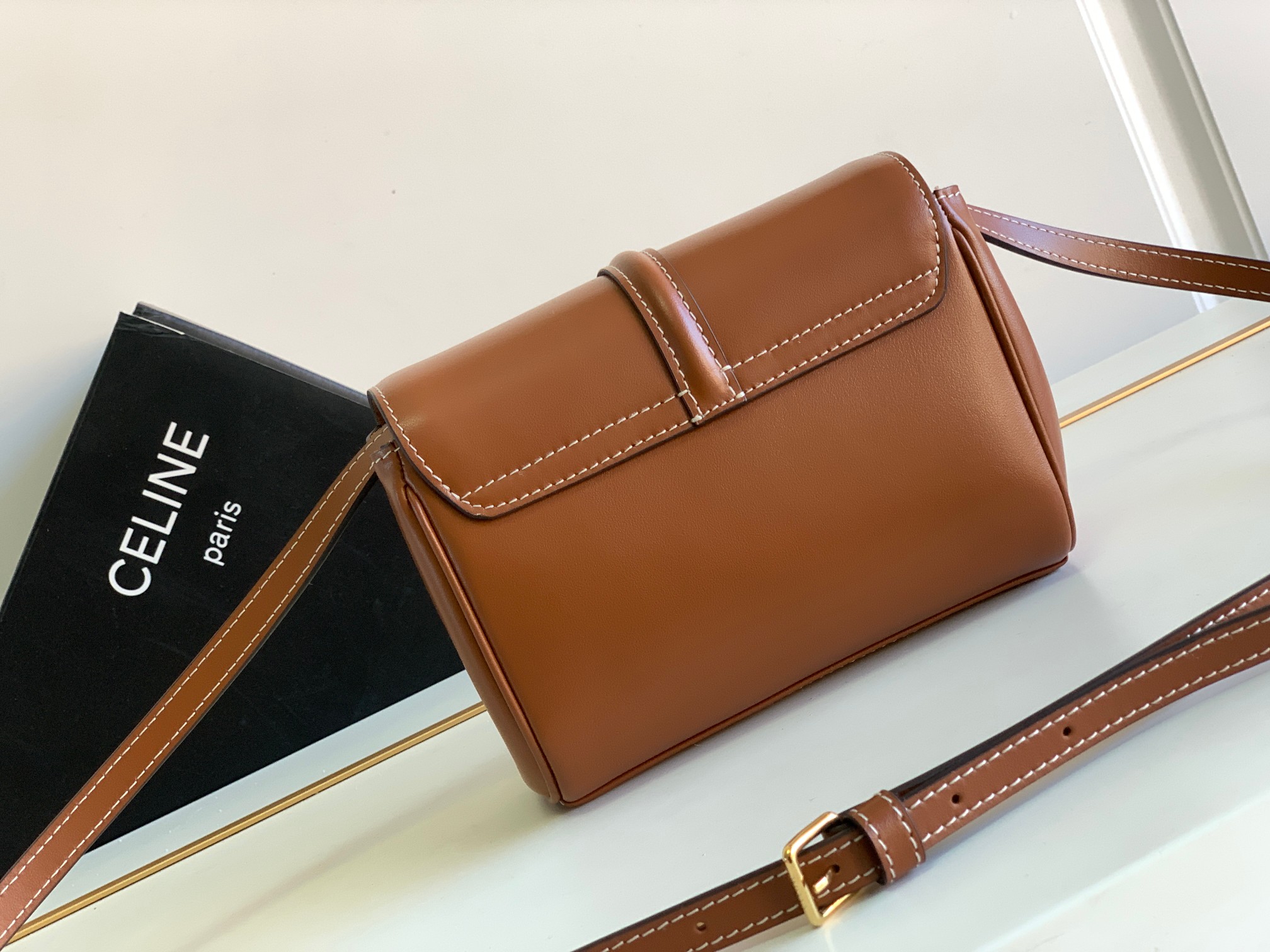 Replica Celine Teen Soft 16 In Smooth Calfskin Safari - Image 7