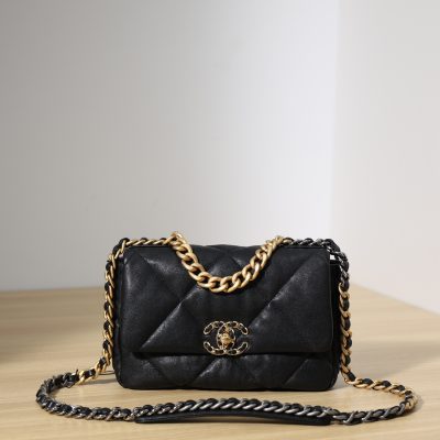 Replica Chanel Cf 19 Black Handbag
