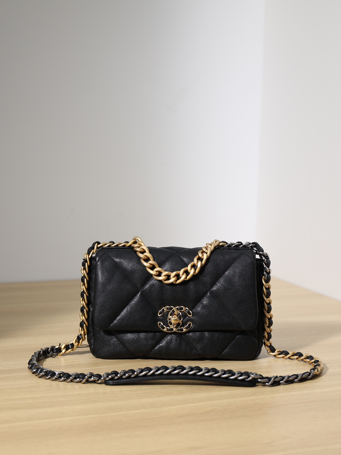 Replica Chanel Cf 19 Black Handbag