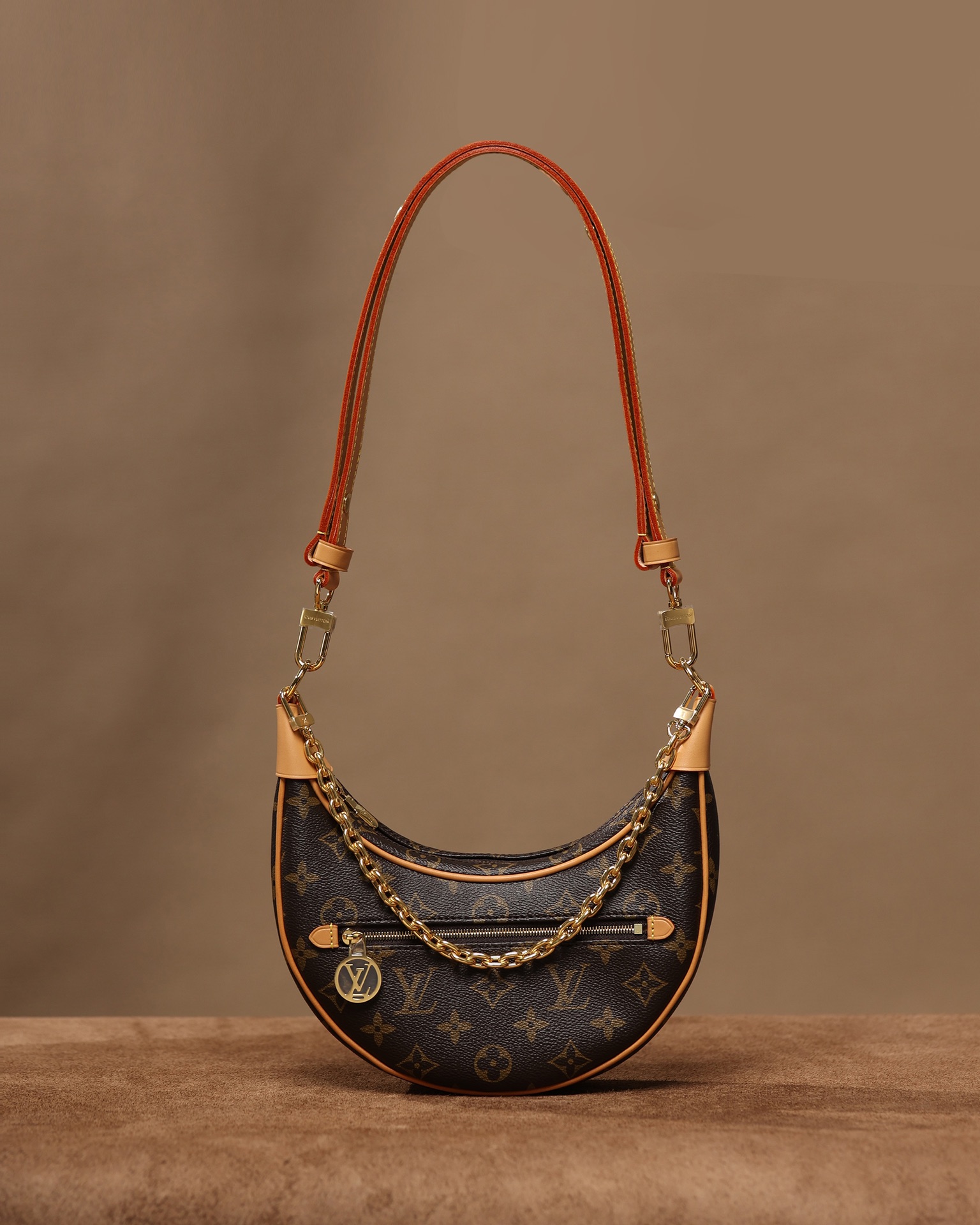 Replica Louis Vuitton Monogram Canvas Loop Bag M81098