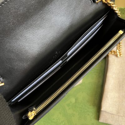 Alternative view of Replica Gucci Gg Matelasse Chain Wallet 723787