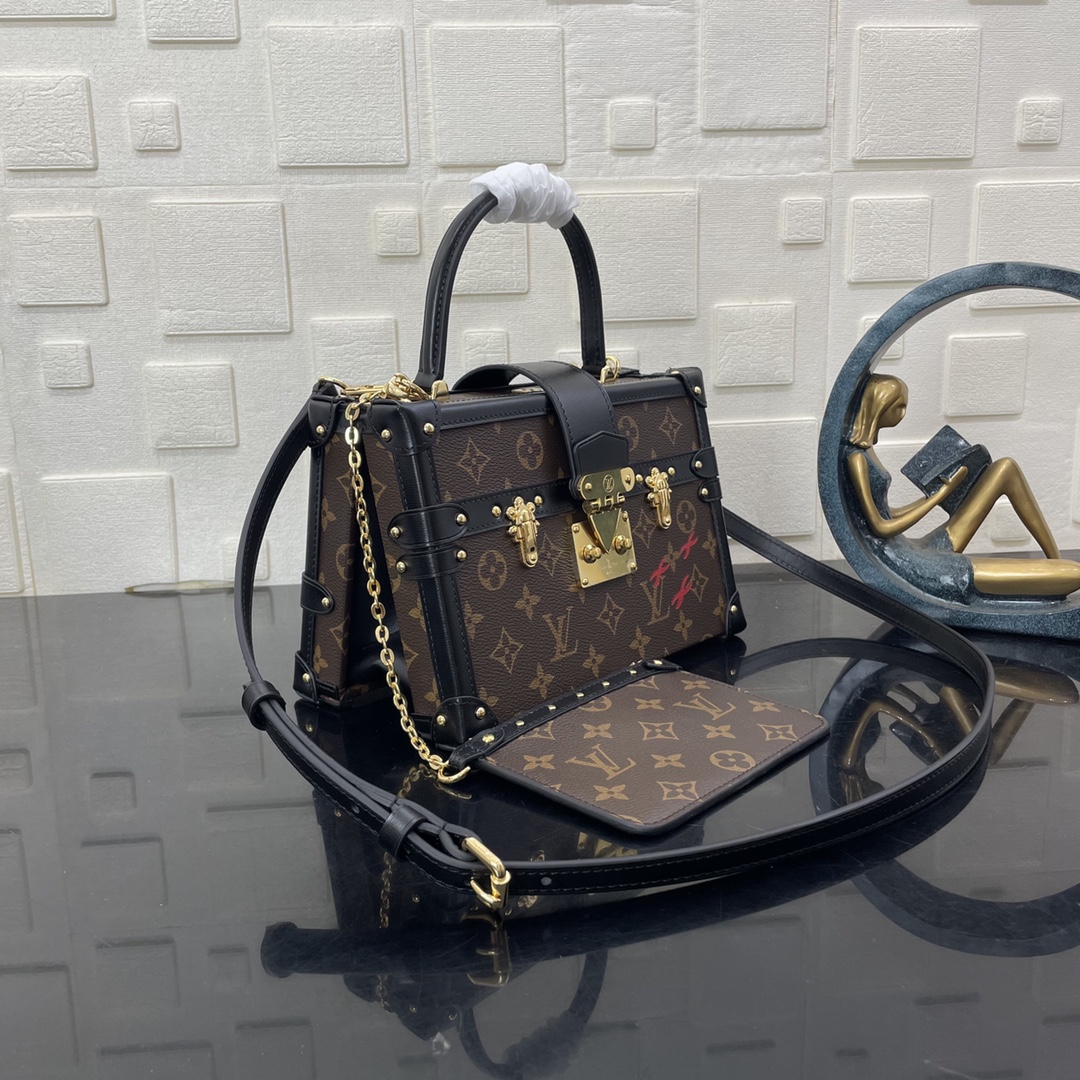 Replica Louis Vuitton Monogram Petite Malle M45943 - Image 9