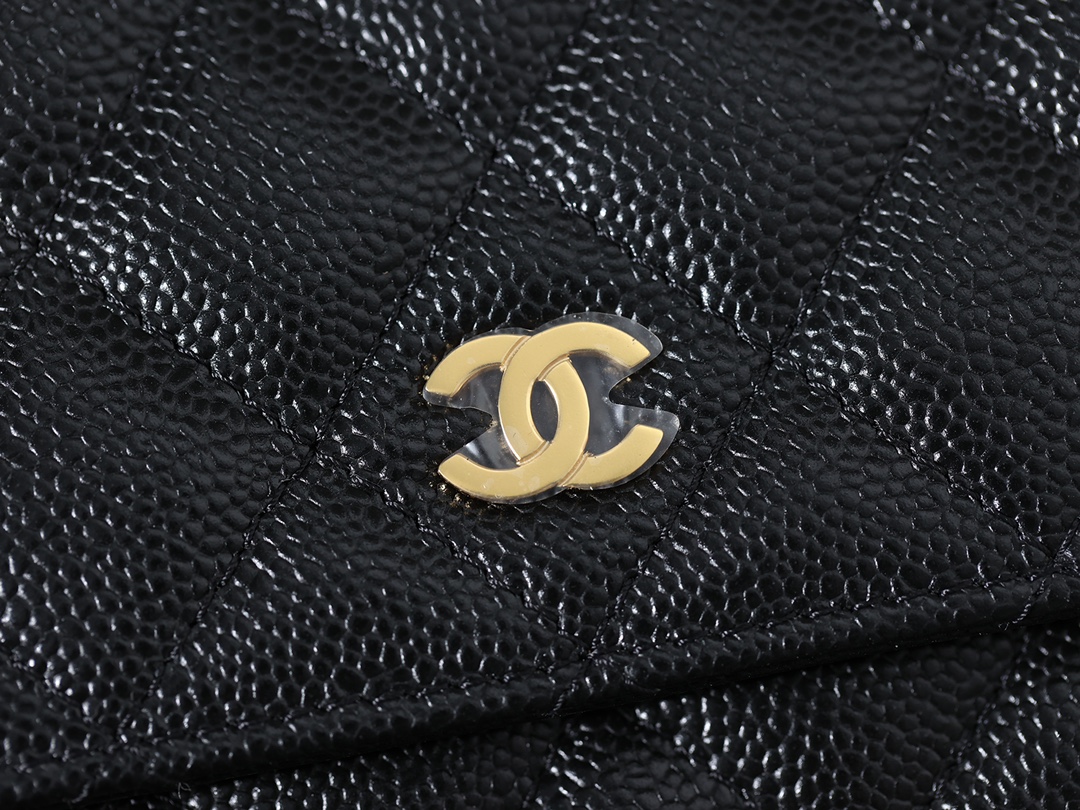 Replica Chanel Woc Gold Chain Black - Image 5