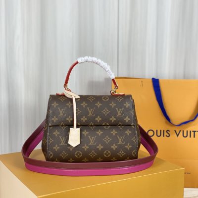 Replica Louis Vuitton Monogram Canvas Cluny Mm M42735