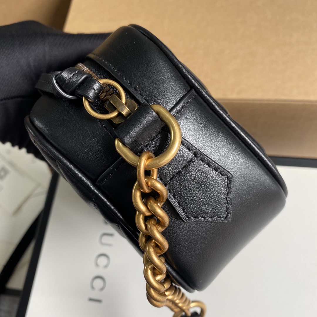 Replica Gucci Gg Marmont Matelasse Mini Bag 448065 - Image 7
