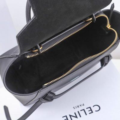 Alternative view of Replica Celine Luggage Handbag In Drummed Calfskin 189143