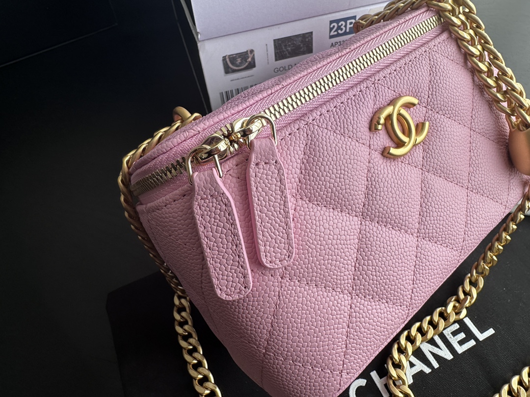 Replica Chanel Classic Wallet On Chain Pink Ap0250 - Image 7